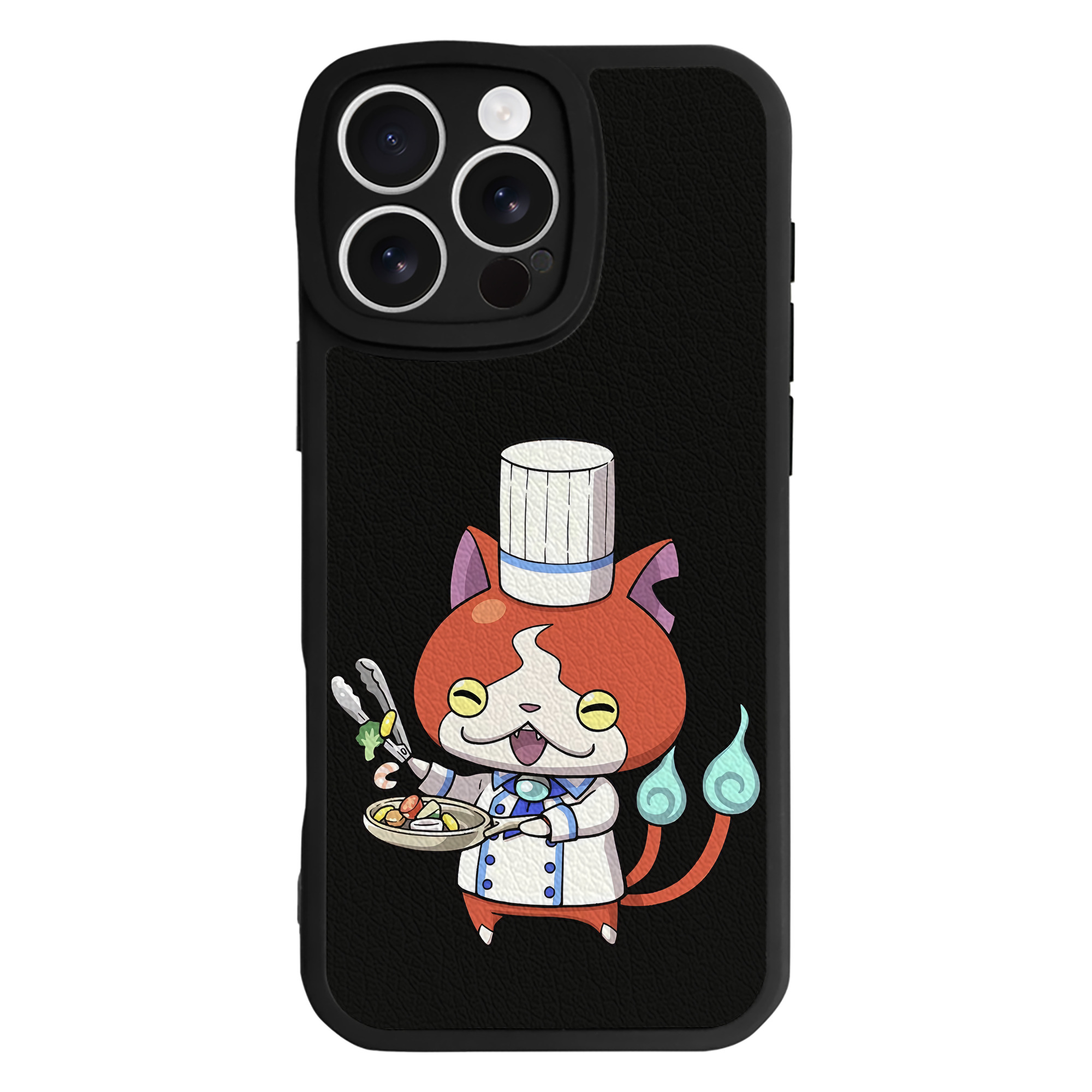 （画像用） 妖怪ウォッチ Yo-kai Watch 【iPhone 16シリーズ対応】シリコンスマホケース（レザー調） 材質：シリコン